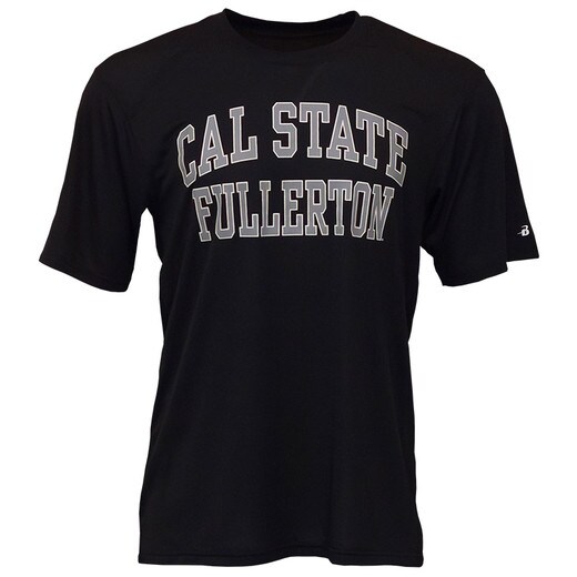 Badger Cal State Fullerton B-Tech Tee - Black